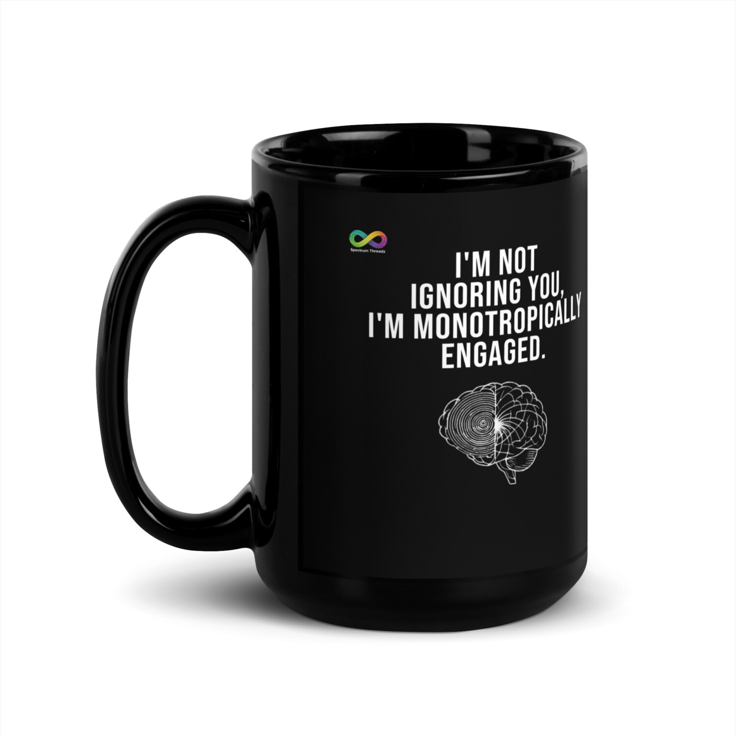 Monotropically Engaged Mug (Black)