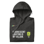 Fluorescent Lighting Villain Hoodie