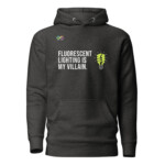 Fluorescent Lighting Villain Hoodie