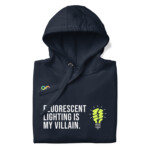 Fluorescent Lighting Villain Hoodie