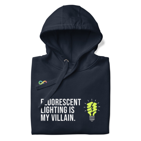 Fluorescent Lighting Villain Hoodie