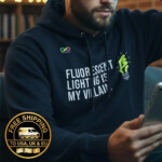 Fluorescent Lighting Villain Hoodie