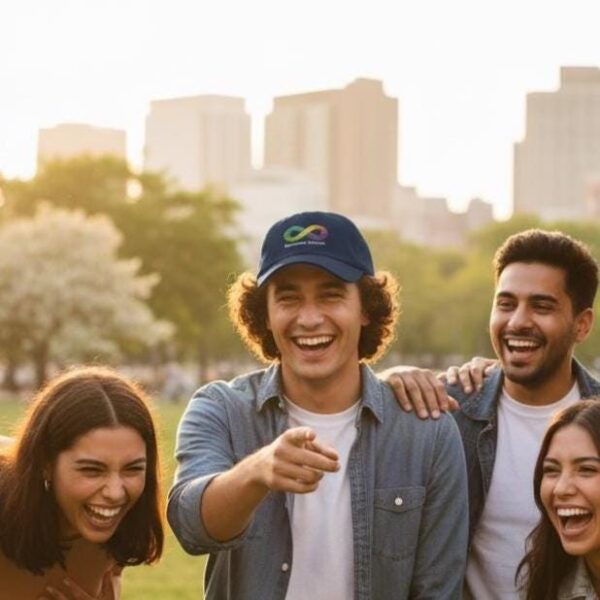 Rainbow Infinity Cap