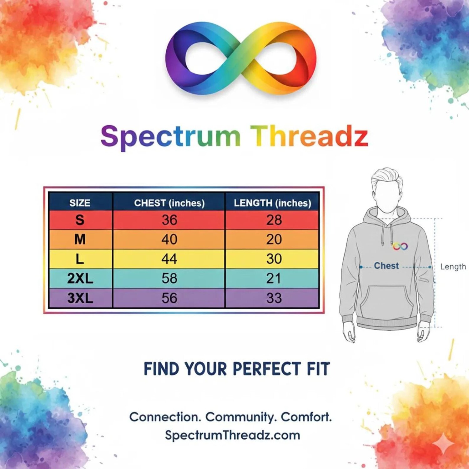 Embrace Your Lights Hoodie