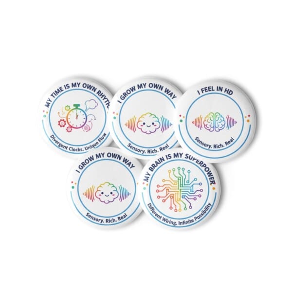Neurodiversity Badge Sets