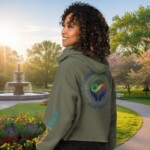 Neurodiverse Cropped Hoodie