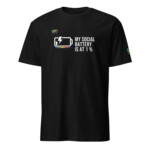 Social Battery 1% T-Shirt