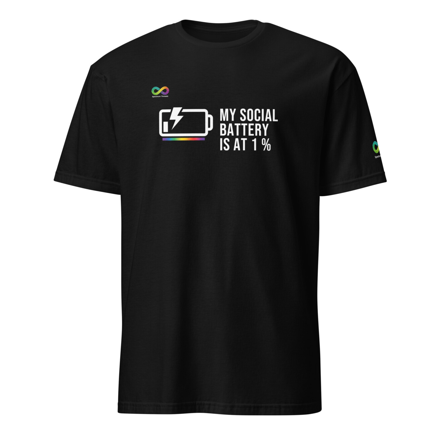 Social Battery 1% T-Shirt