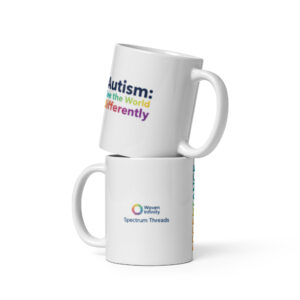 Neurodiverse Infinity Mug | Autism Acceptance Coffee Cup | Neurodiversity Apparel & Gifts