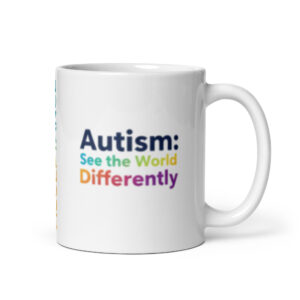 Neurodiverse Infinity Mug | Autism Acceptance Coffee Cup | Neurodiversity Apparel & Gifts
