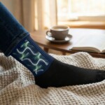 Infinity Wave Neurodiversity Crew Socks