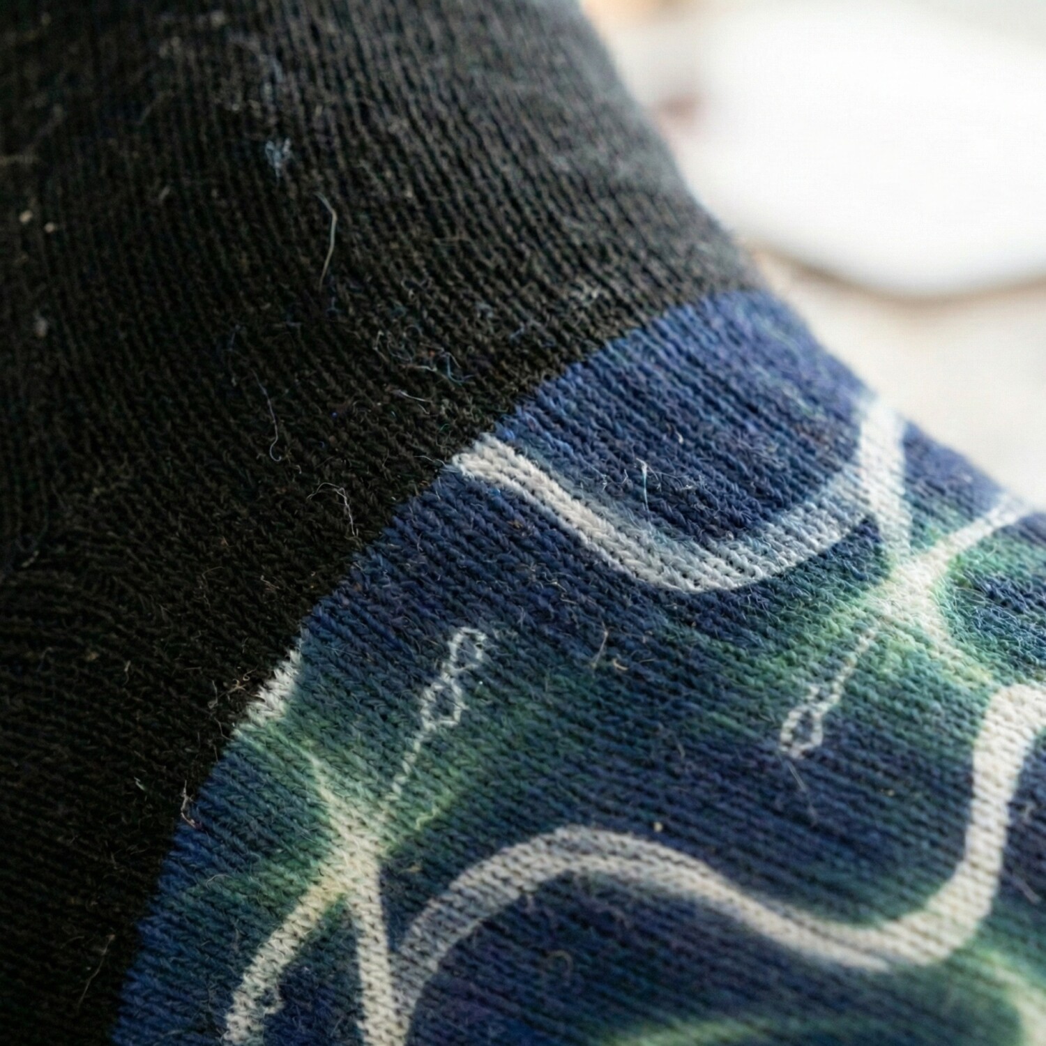 Infinity Wave Neurodiversity Crew Socks - Image 4