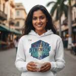 Extra Strength Autistic Hoodie, Retro Neurodiversity Pride Sweatshirt