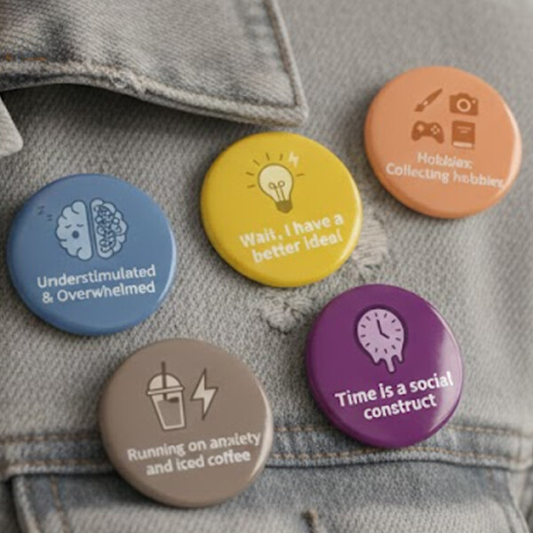 The Neurospicy Life Badge Pack