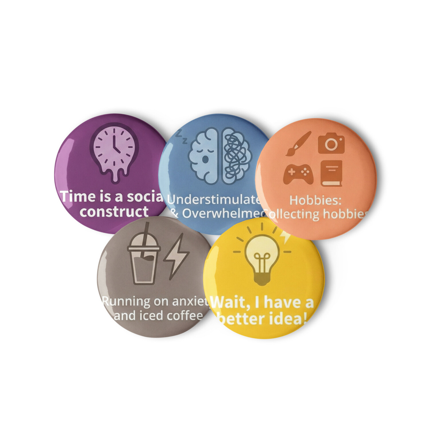 The Neurospicy Life Badge Pack - Image 2