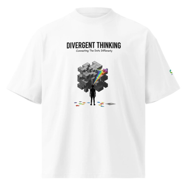 Divergent Thinking Oversized T-Shirt