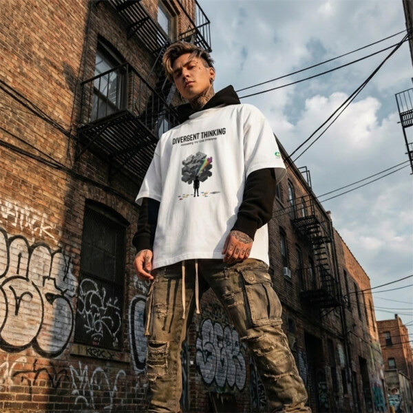 Divergent Thinking Oversized T-Shirt