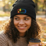 Social Battery Neurodivergent Beanie - Image 5