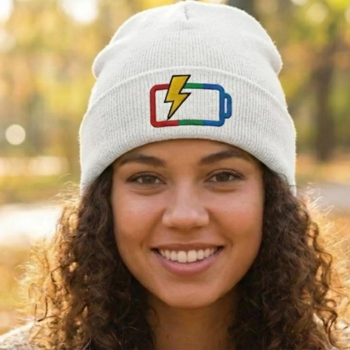 Social Battery Neurodivergent Beanie - Image 1
