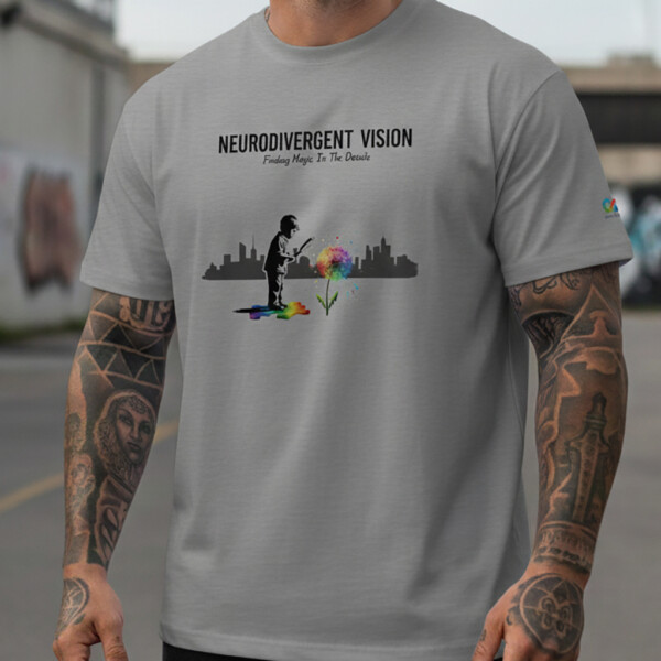 Neurodivergent Vision Oversized T-Shirt