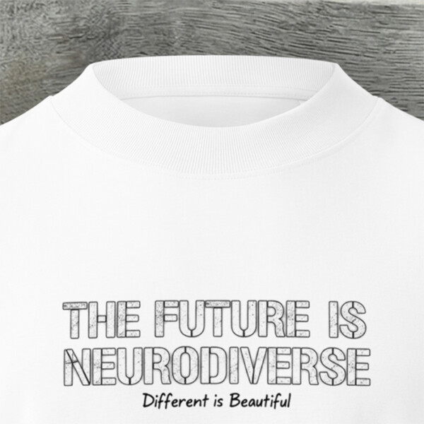 The Future Is Neurodiverse Oversized T-Shirt