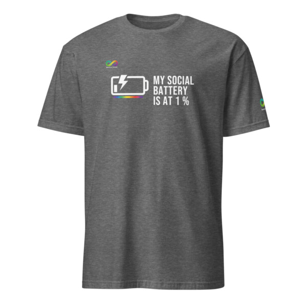 Social Battery 1% T-Shirt