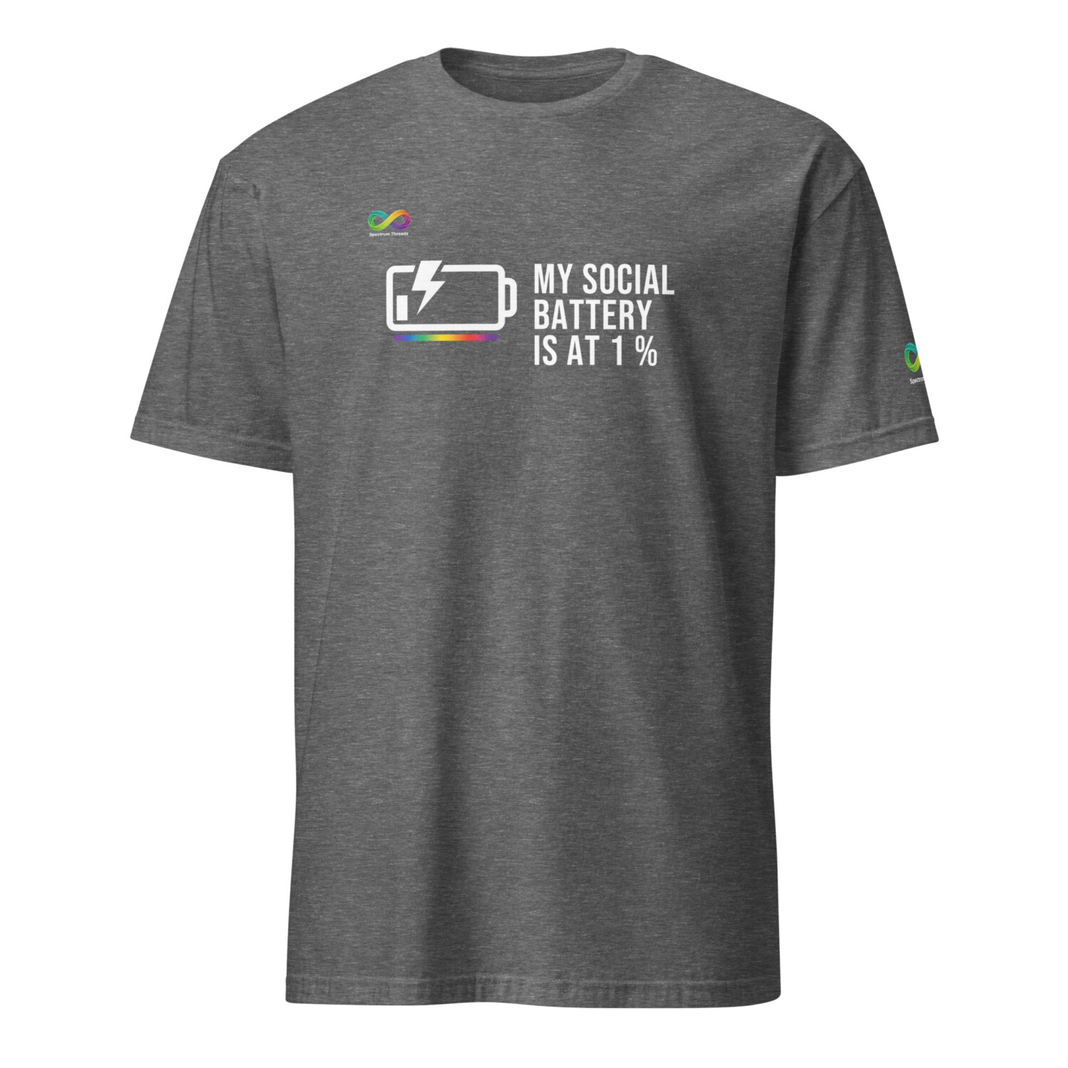 Social Battery 1% T-Shirt - Image 9