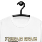 Ferrari Brain, Bicycle Brakes – Funny ADHD Graphic Tee - Image 9