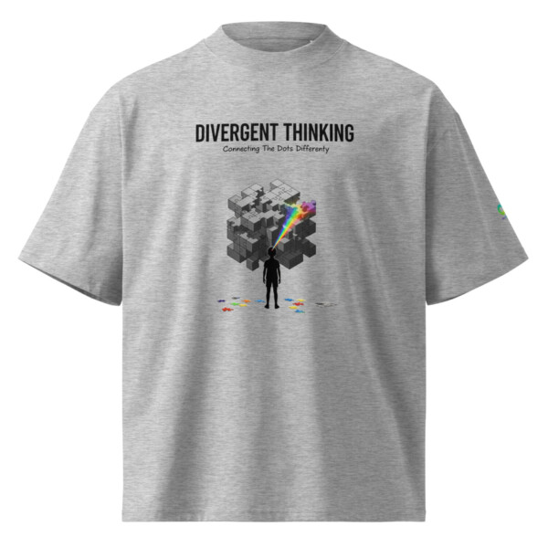 Divergent Thinking Oversized T-Shirt