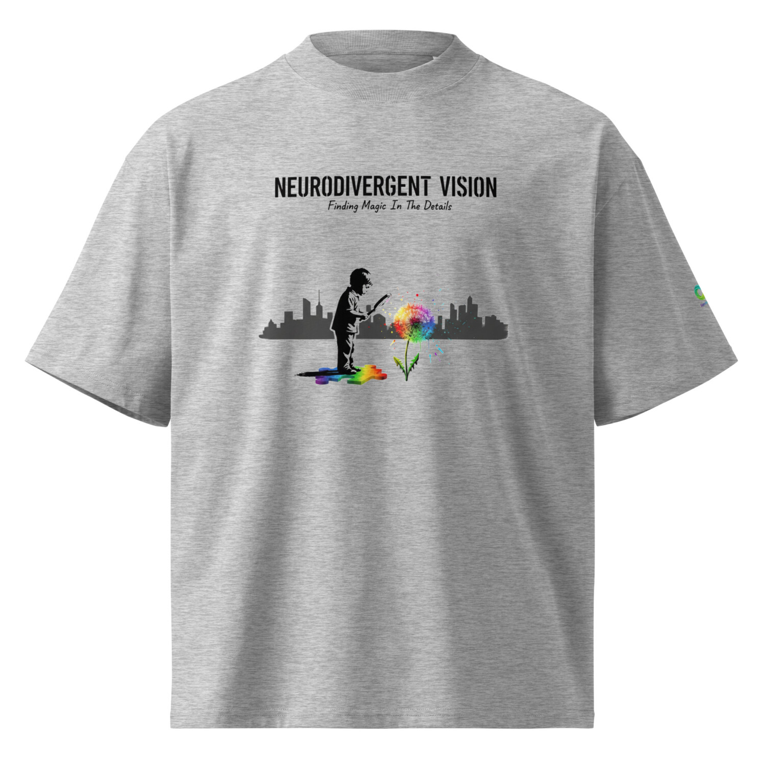 Neurodivergent Vision Oversized T-Shirt - Image 14