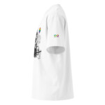 Unisex organic oversized high neck t-shirt - Image 6