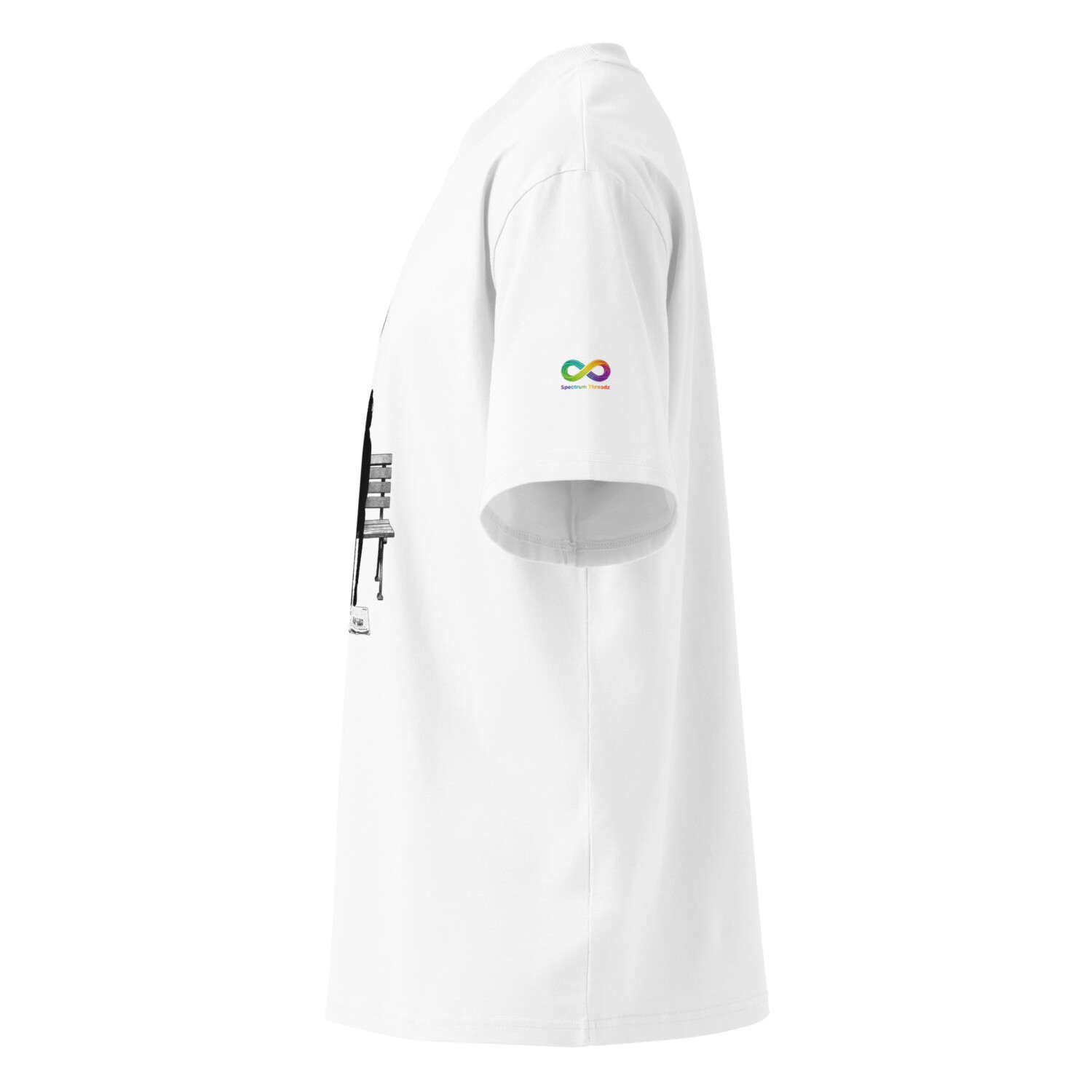 Quiet Spectrum Oversized T-Shirt - Image 9