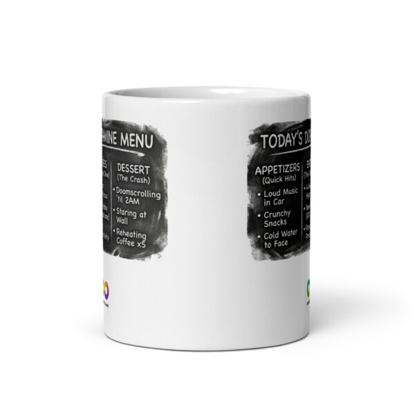 Dopamine Menu Mug – ADHD & Neurodivergent Friendly Sensory Guide Coffee Cup