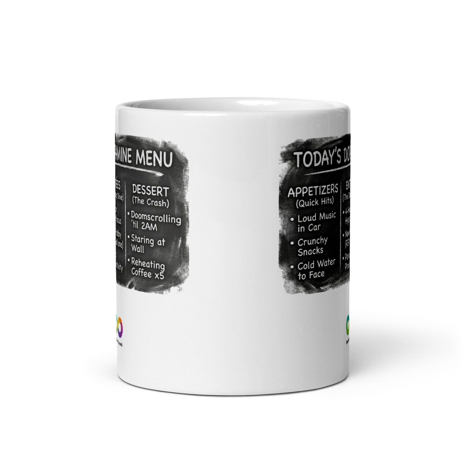 Dopamine Menu Mug – ADHD & Neurodivergent Friendly Sensory Guide Coffee Cup - Image 6